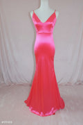 Amoris by CD Pink Satin Gown