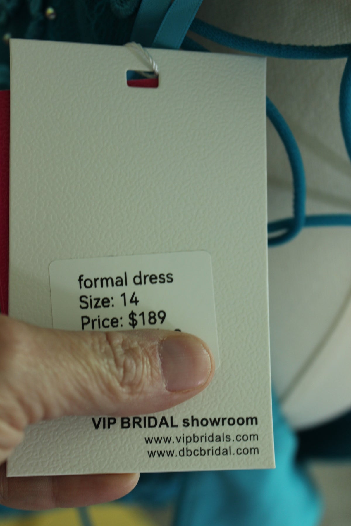 Teal Embroidered Lace Cocktail Dress