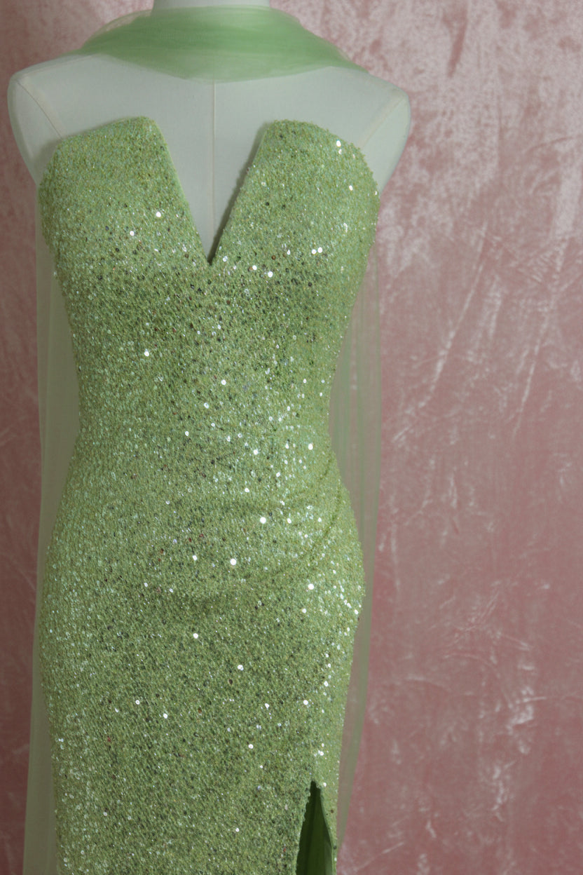 Jovani Green Evening Gown