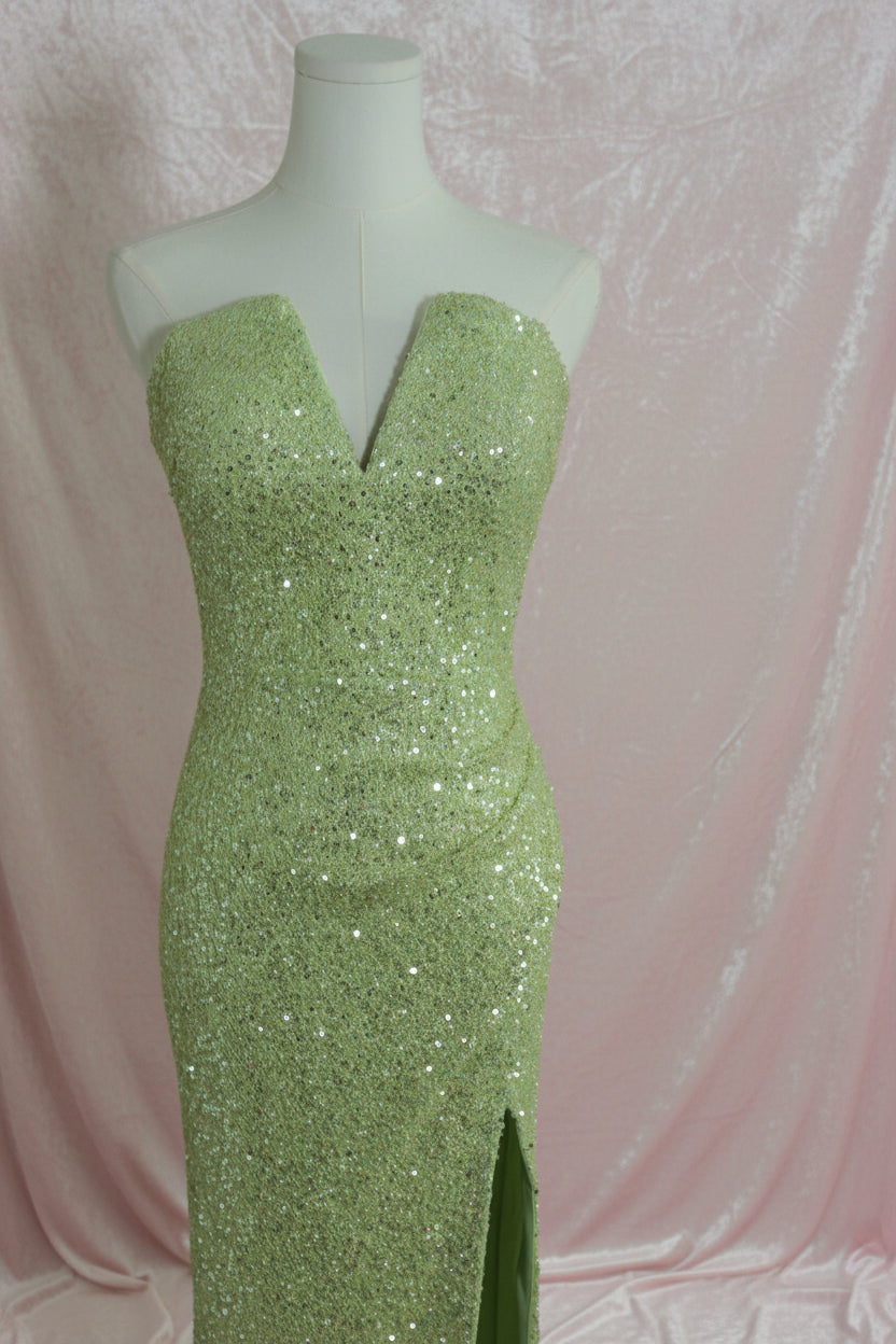 Jovani Green Evening Gown