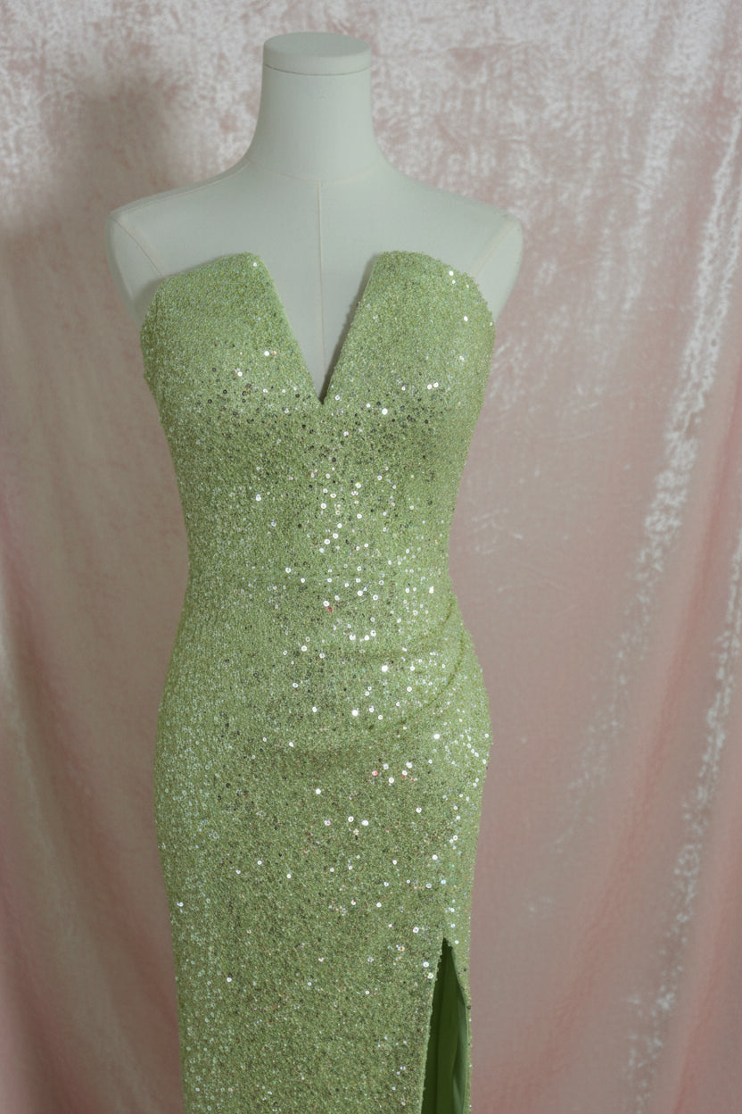 Jovani Green Evening Gown