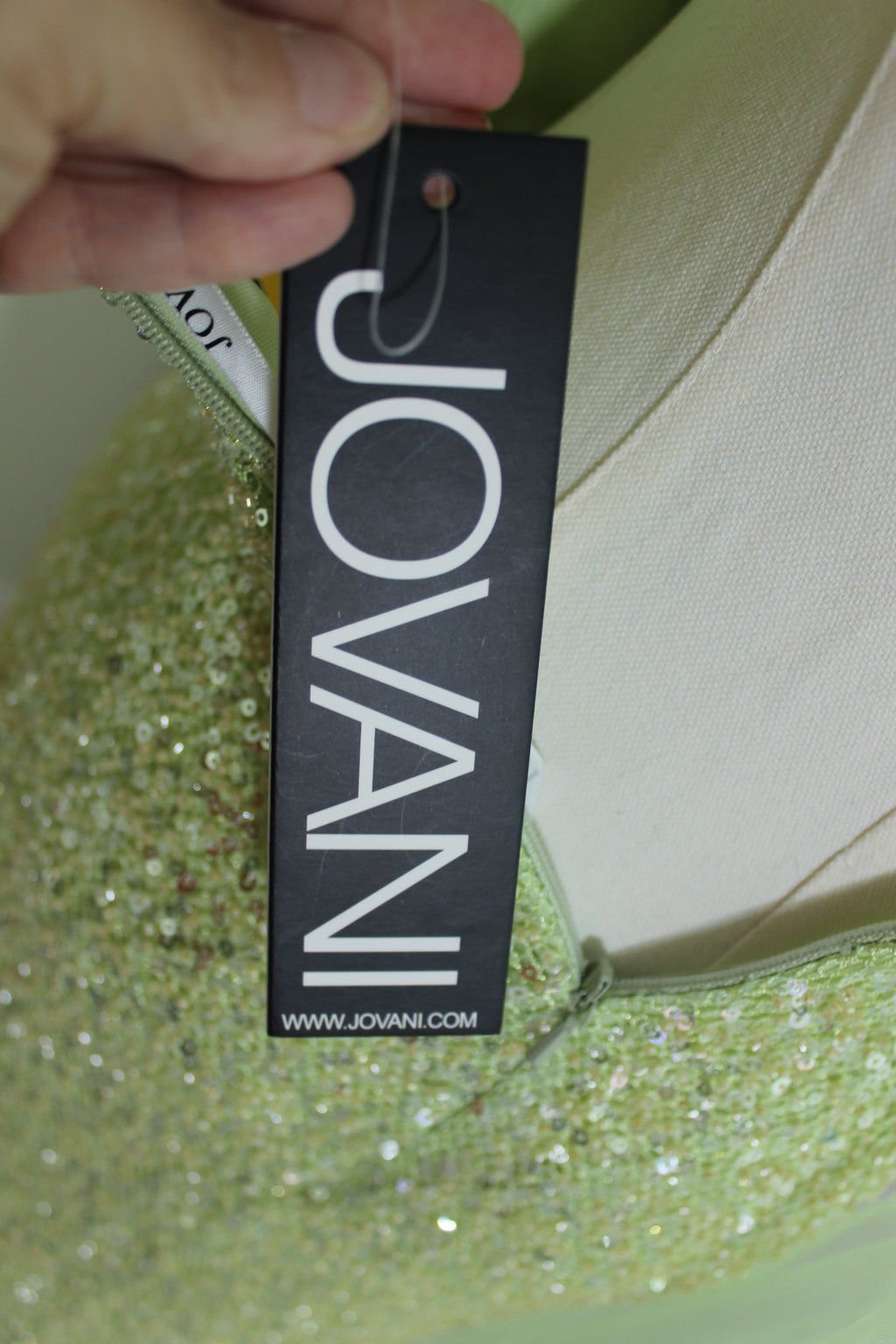 Jovani Green Evening Gown