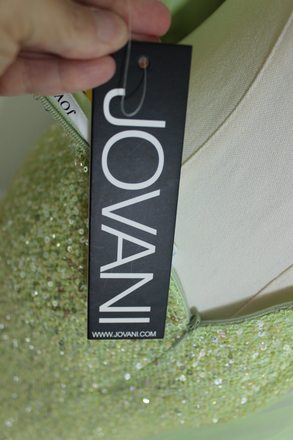 Jovani Green Evening Gown