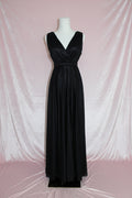 VIP Bridal Black Shimmer Gown