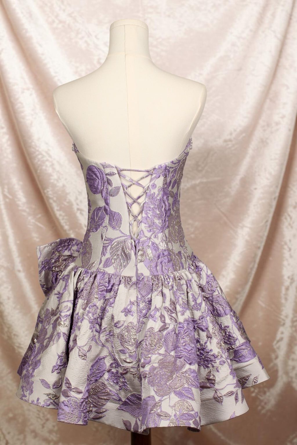 Floral Brocade Dress