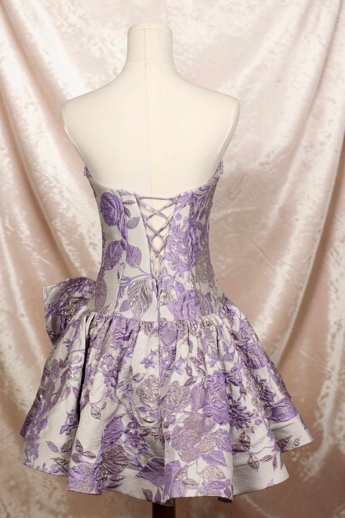 Floral Brocade Dress