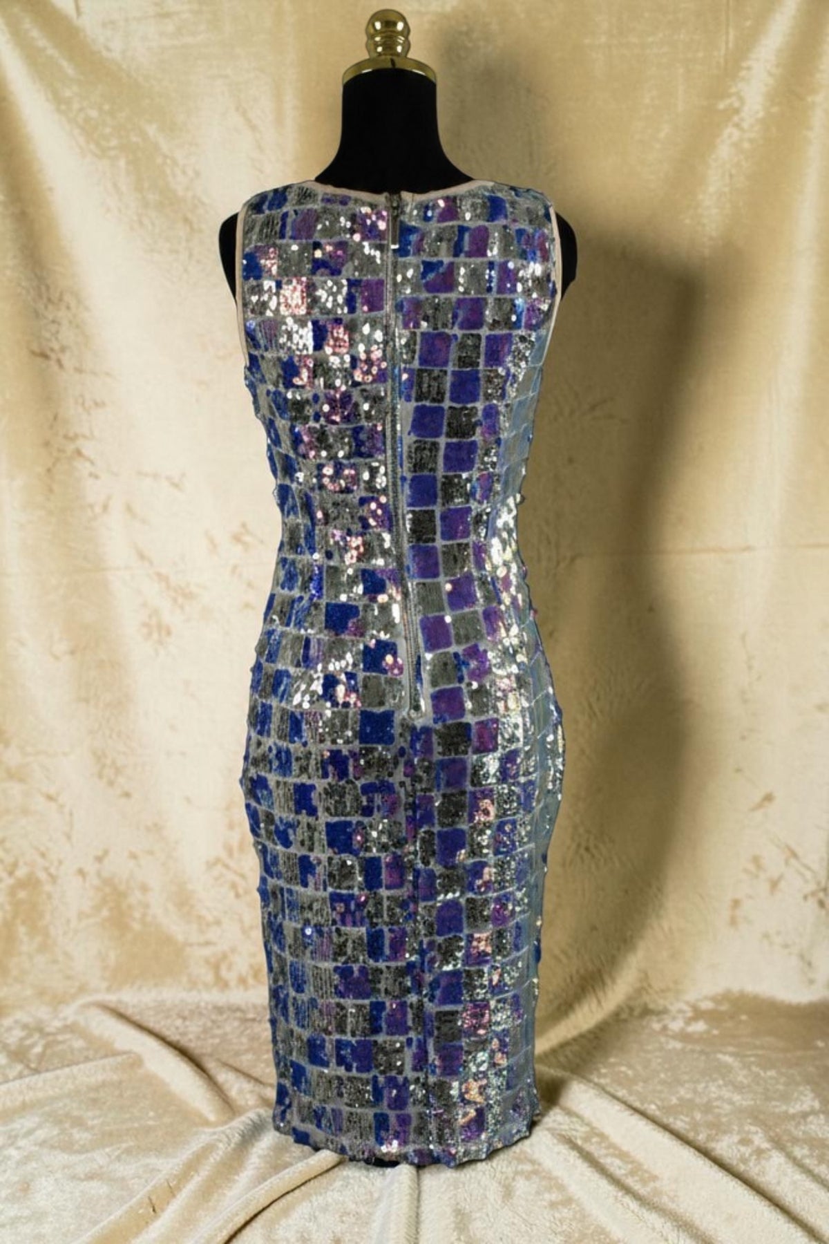Iridescent Sequin Dress