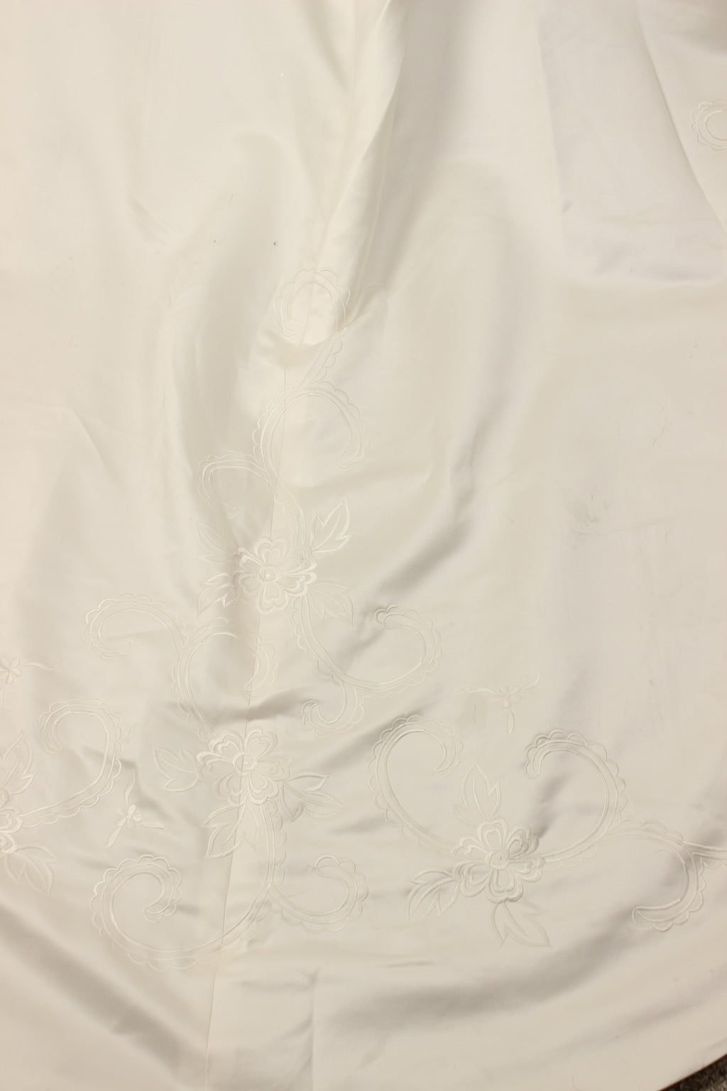Ivory Embroidered Wedding Gown