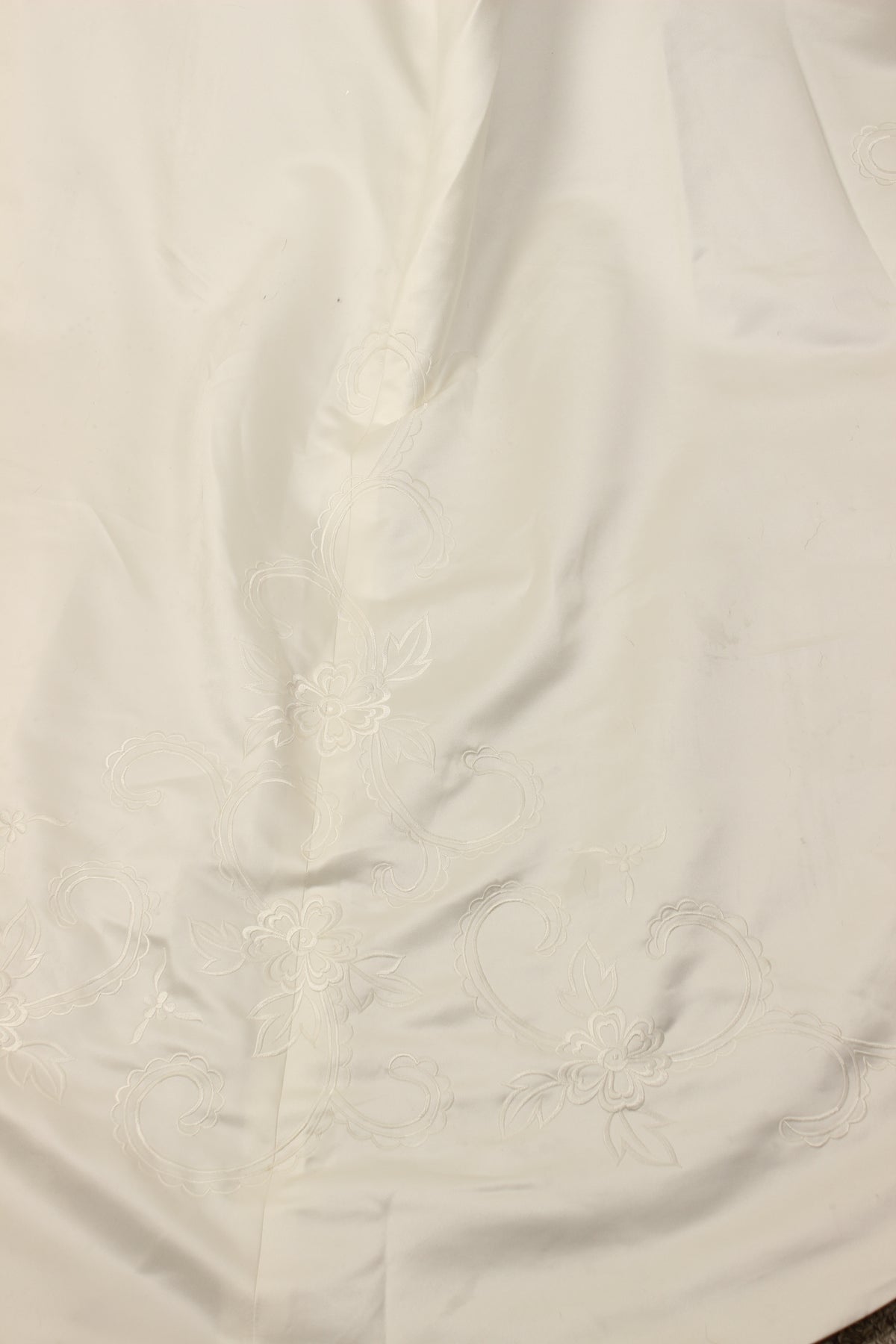 Ivory Embroidered Wedding Gown